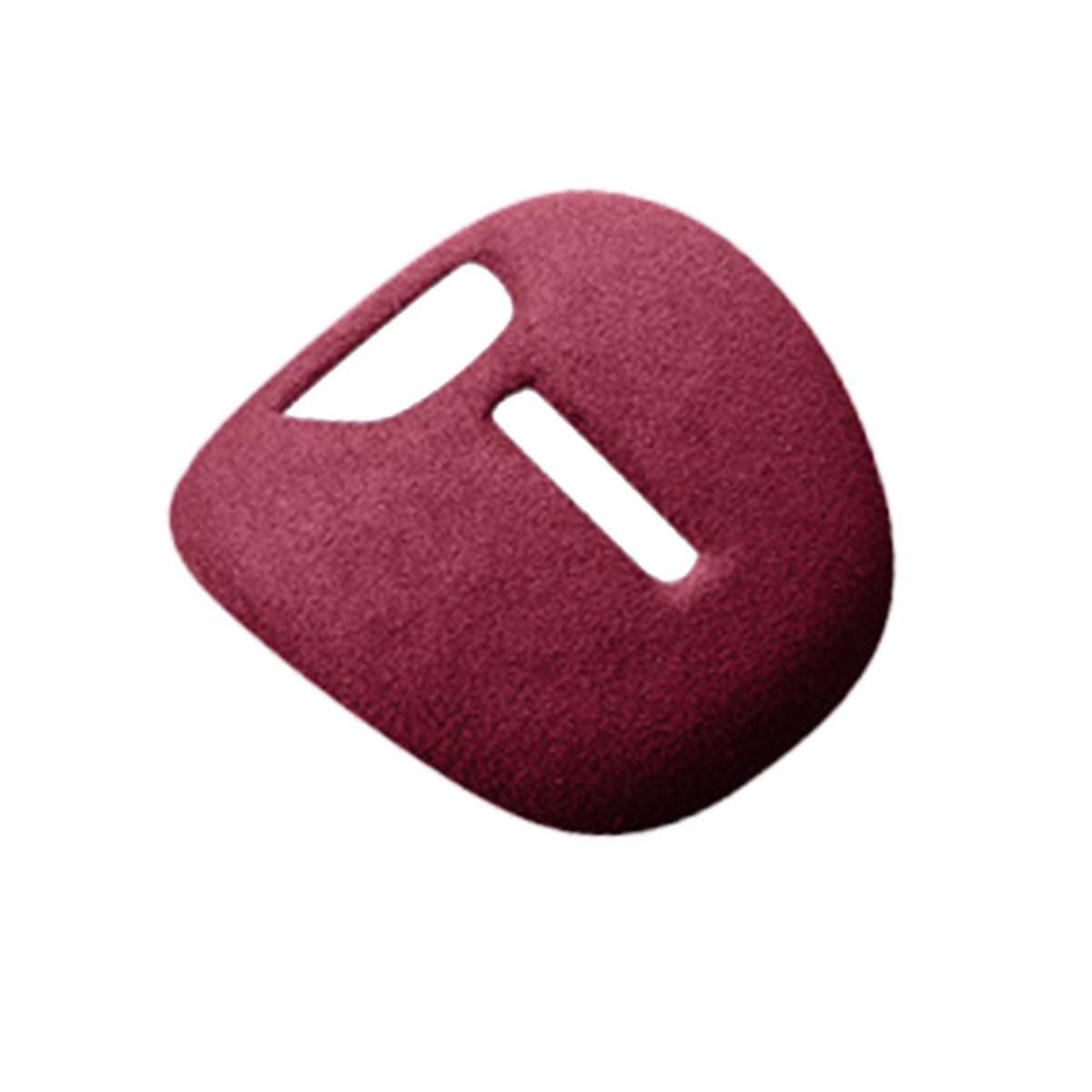 For Gear Shifter Case Leather Gear Knob Protector Cover Interior Modification Wine Red