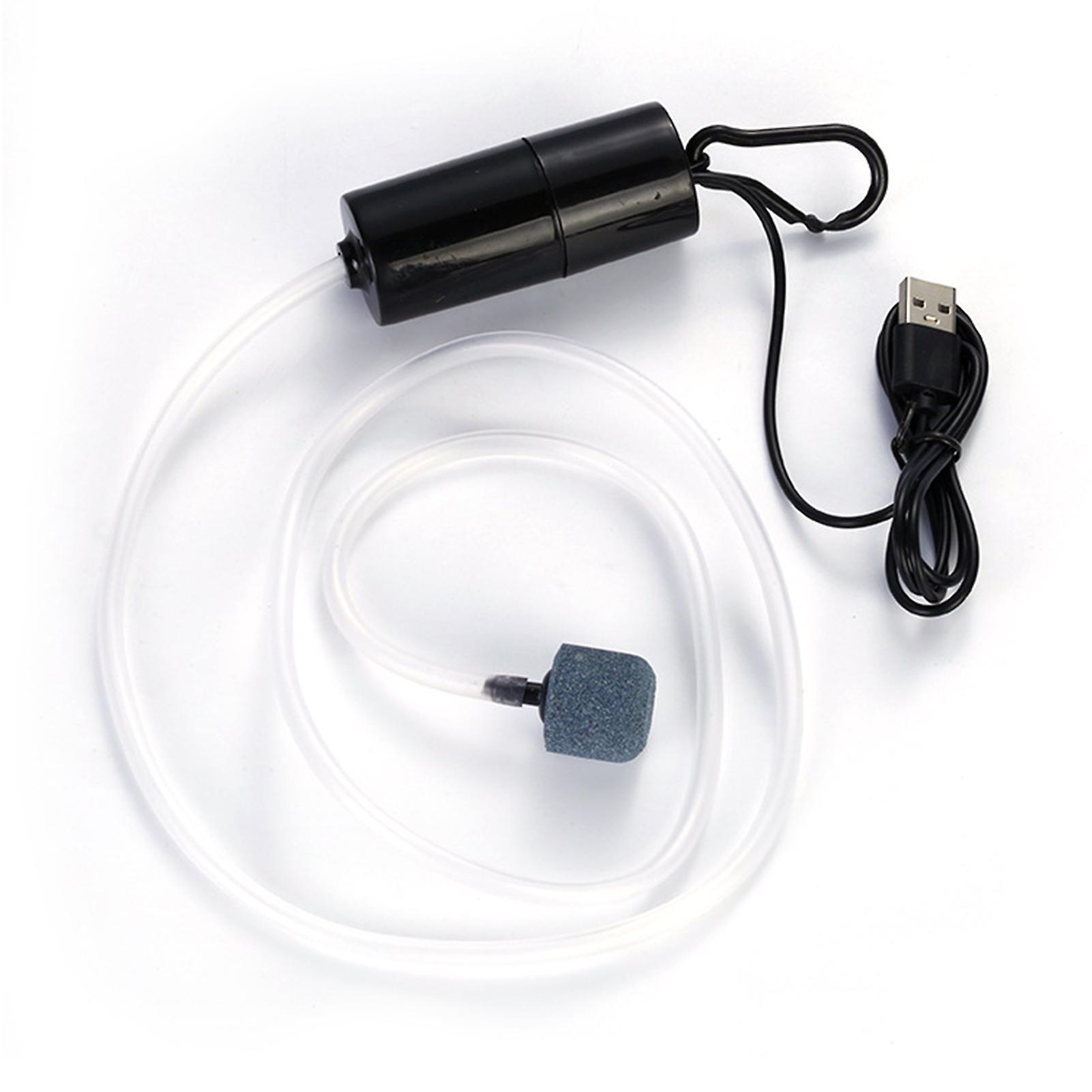 Fish Tank Oxygenation Pump with USB Port Durable Fish Tank Water Circulation System for Home Outdoor