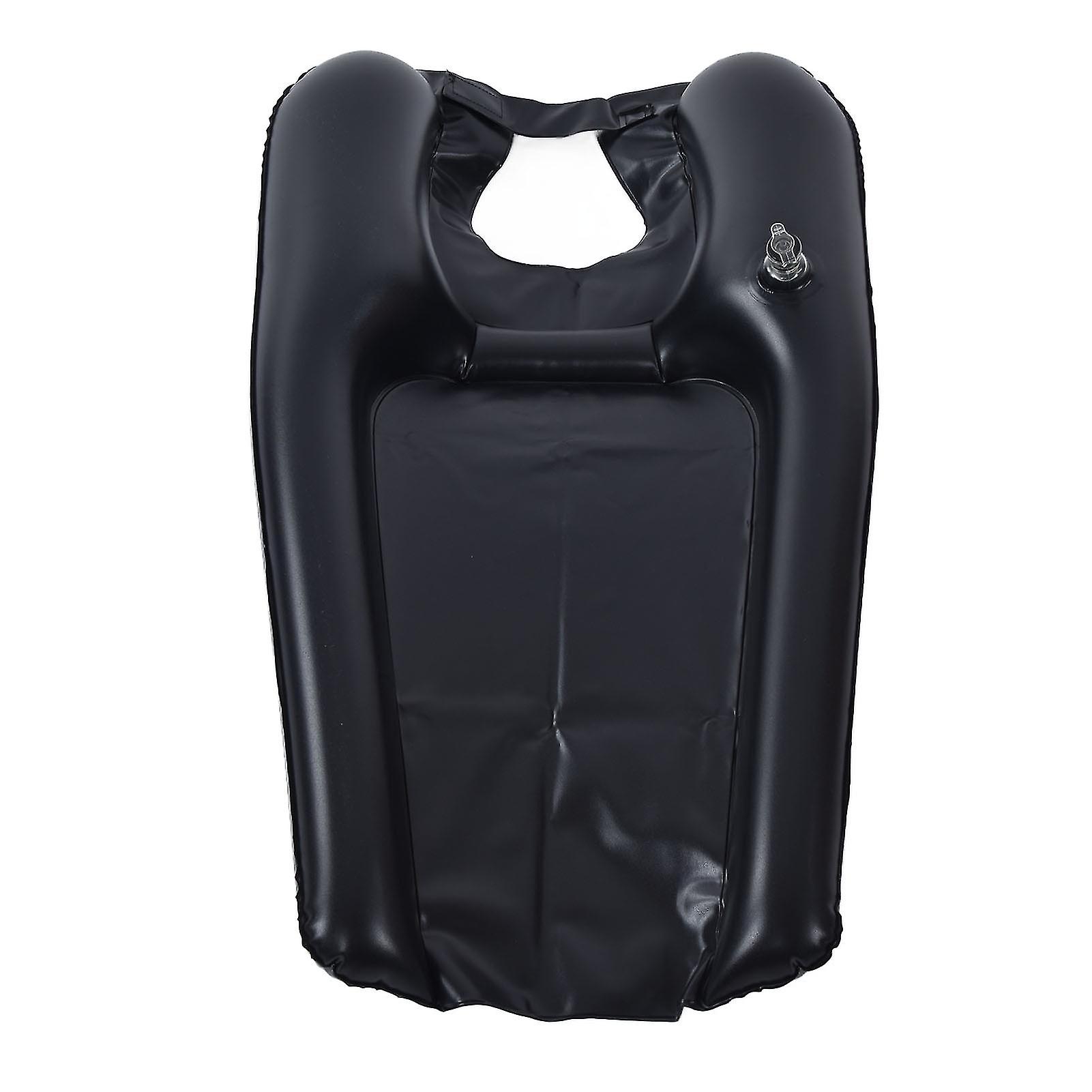 Inflatable Shampoo Bowl Portable Shampoo Tray with Air Pump Lightweight Shampoo Basin Perfect Inflatable Sink No Spill Adjustable