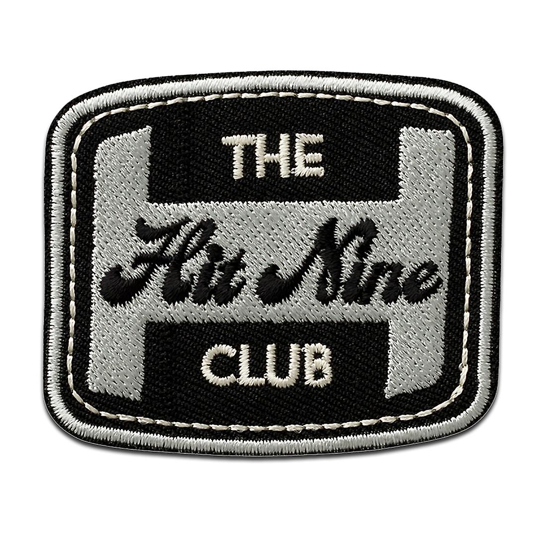 Hit Nine Club - Patch, Iron-on patch, Iron on, Size: 5,1 x 6 cm