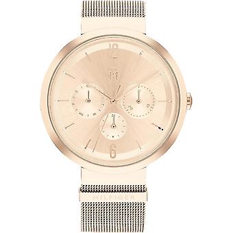 Lidia Women's Analog Quartz Watch with Stainless Steel Gold Plated Bracelet 1782538
