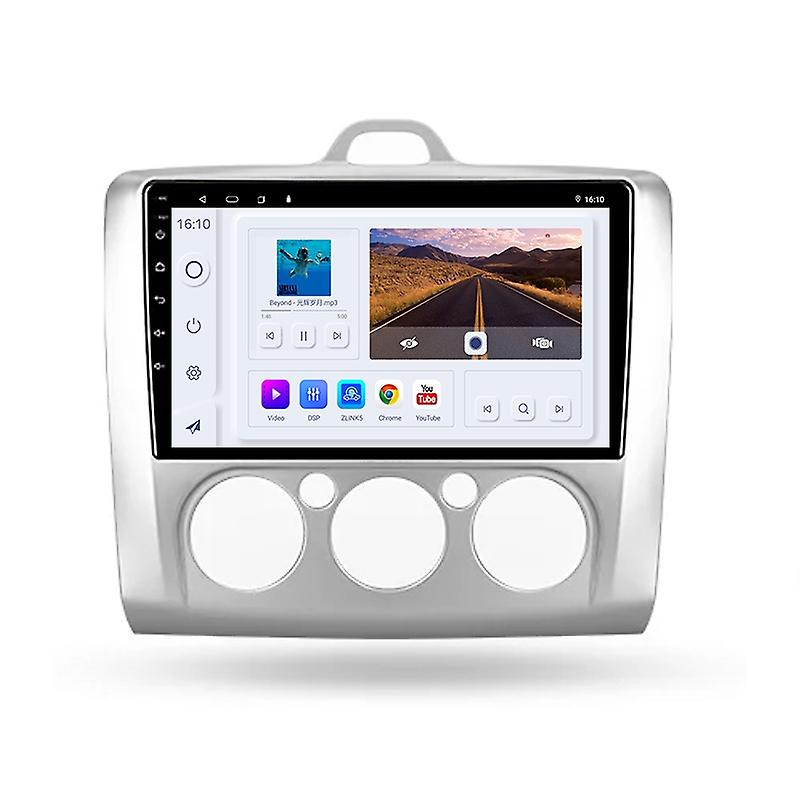 Car Radio Android Auto Video Multimedia Player For Ford Focus 2 Mk 2 2004 -2011 Carplay 2din dvd gps