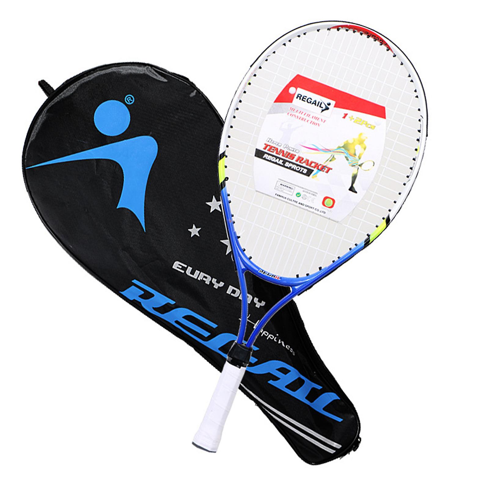 Kids Junior Children Sports Tennis Racket Aluminum Alloy PU Handle Tennis Racket