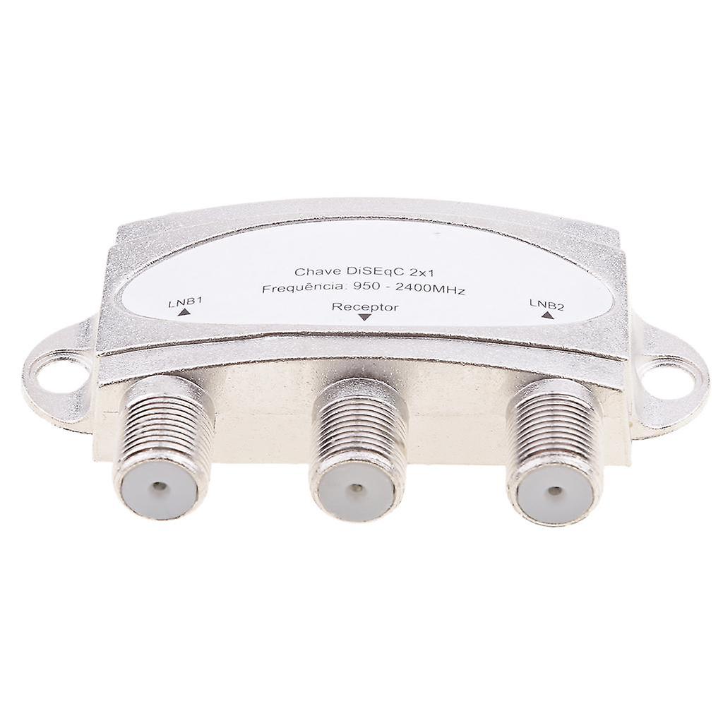FTA Switch 2X1 DiSEqC Satellite Dish for FTA Receiver 2 in 1 Multi LNB LNBF