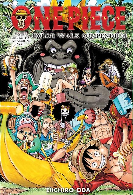 One Piece Color Walk Compendium Water Seven To Paramount War by Eiichiro Oda Paperback Book