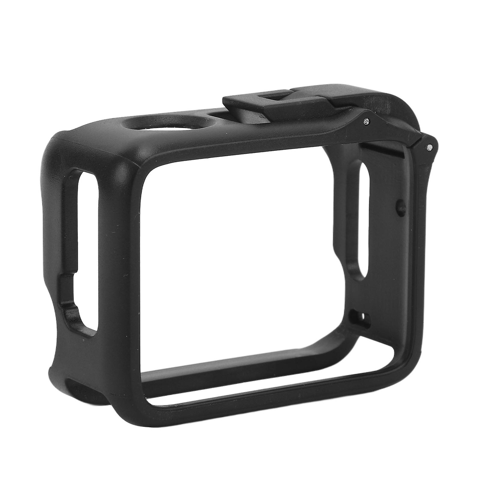 Action Camera Protective Frame ABS Quick Release Smooth Flip Sport Camera Cage Shell for GO 3