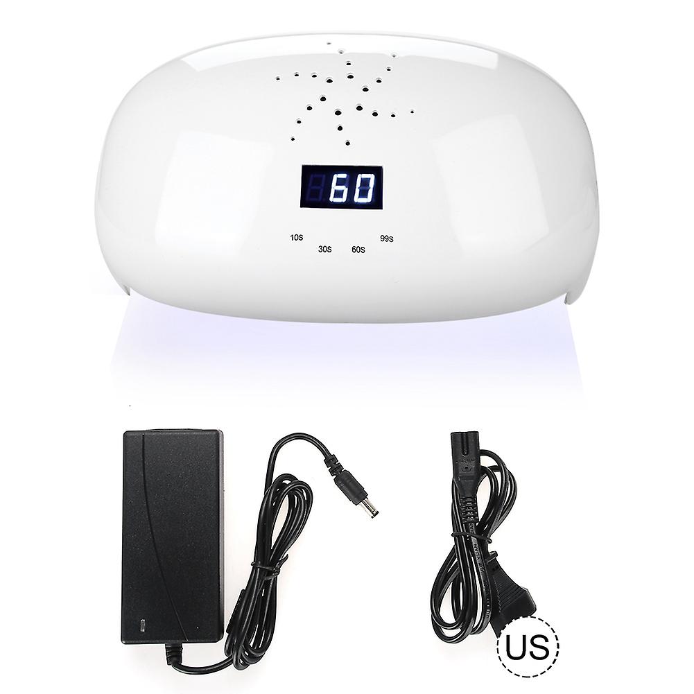 Powerful 78W UV LED Lamp, Fast Drying Nail Dryer, Auto Sensor with Fan for Curing All Gels