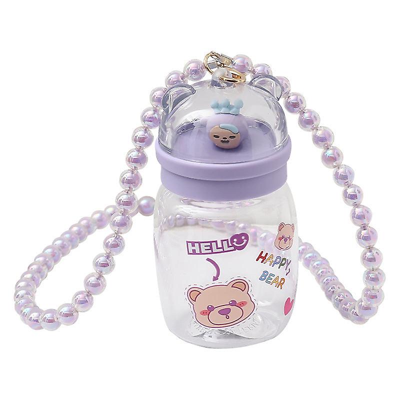 子供のためのかわいい水飲用ボトルミニかわいい女の子プラスチック落下耐性クリエイティブ