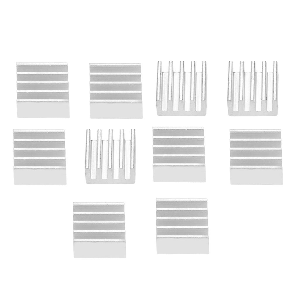 10pcs Adhesive Aluminum Chip Heat Sinks Fast Heat Dissipation for 3D Printer A4988
