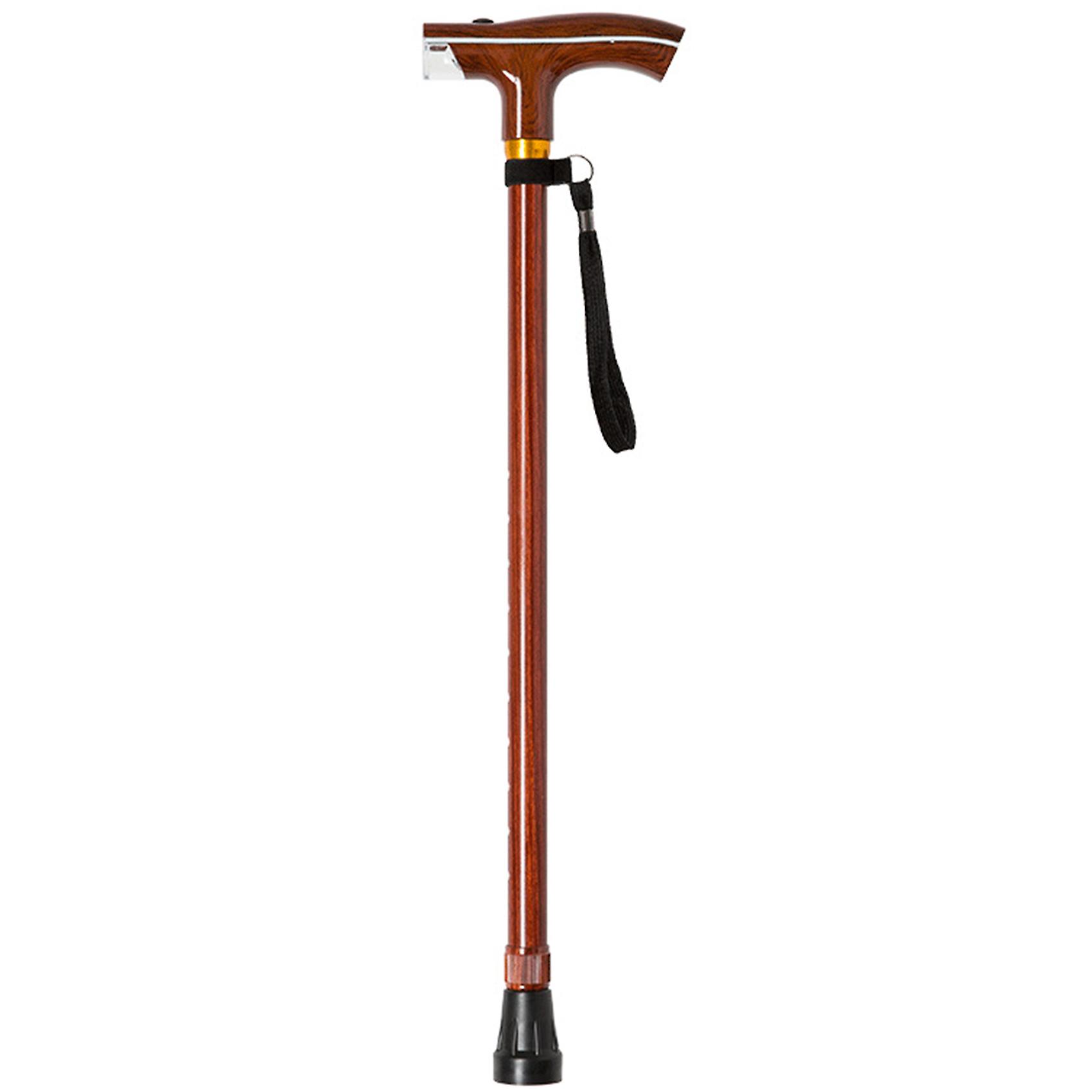 Folding Walking Cane with LED Light Adjustable Walking Stick with Carrying Bag for Man/Woman