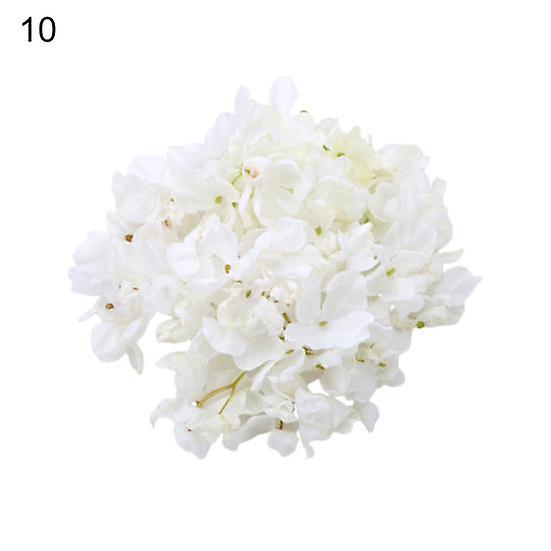 5Pcs Fake Flower Non-fading Easy to Maintain Durable High-quality Artificial Simulation Hydrangea Blossom for Wedding