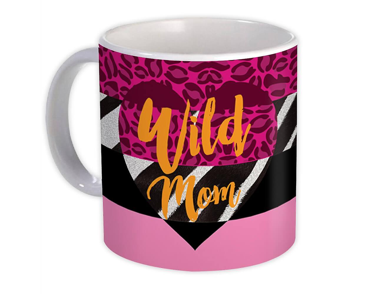 Geschenk-Becher: Wilde MOM Tier