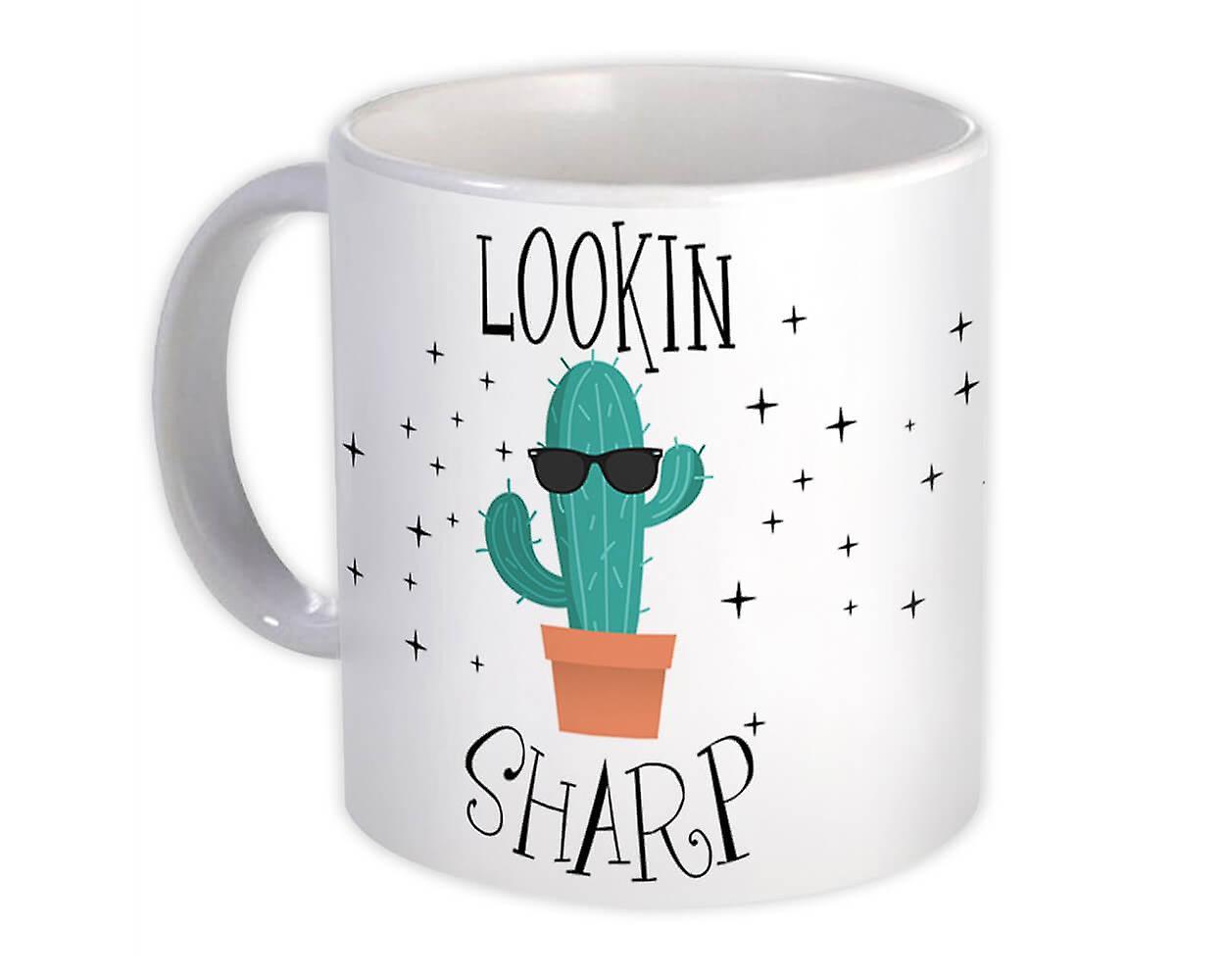 Gift Mug: Cactus Lookin Sharp Succulent