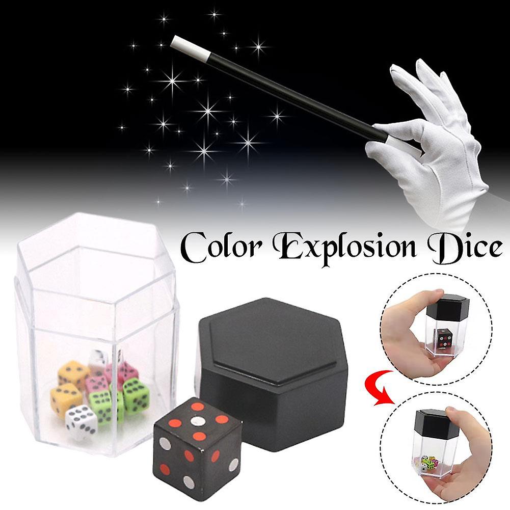 Explode Explosion Dice Easy Magic triks for barn Magic Prop Novelty Funny Toy