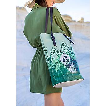Women Vegan Leather Multicolor Shoulder Bag - Cafe Heinrich Design