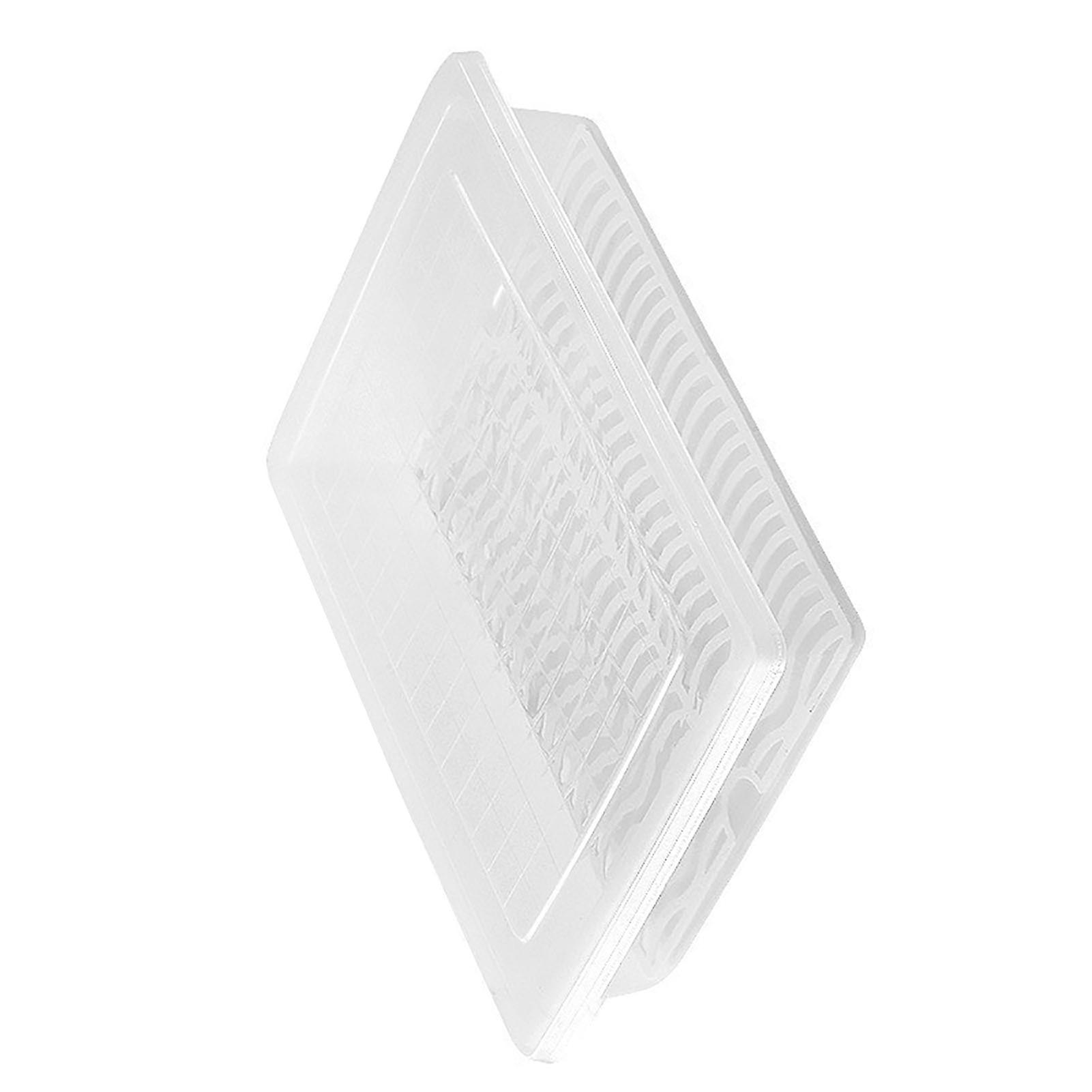 Fridge Food Box Transparent Rectangular Versatile Food Storage Container with Lid for Home 