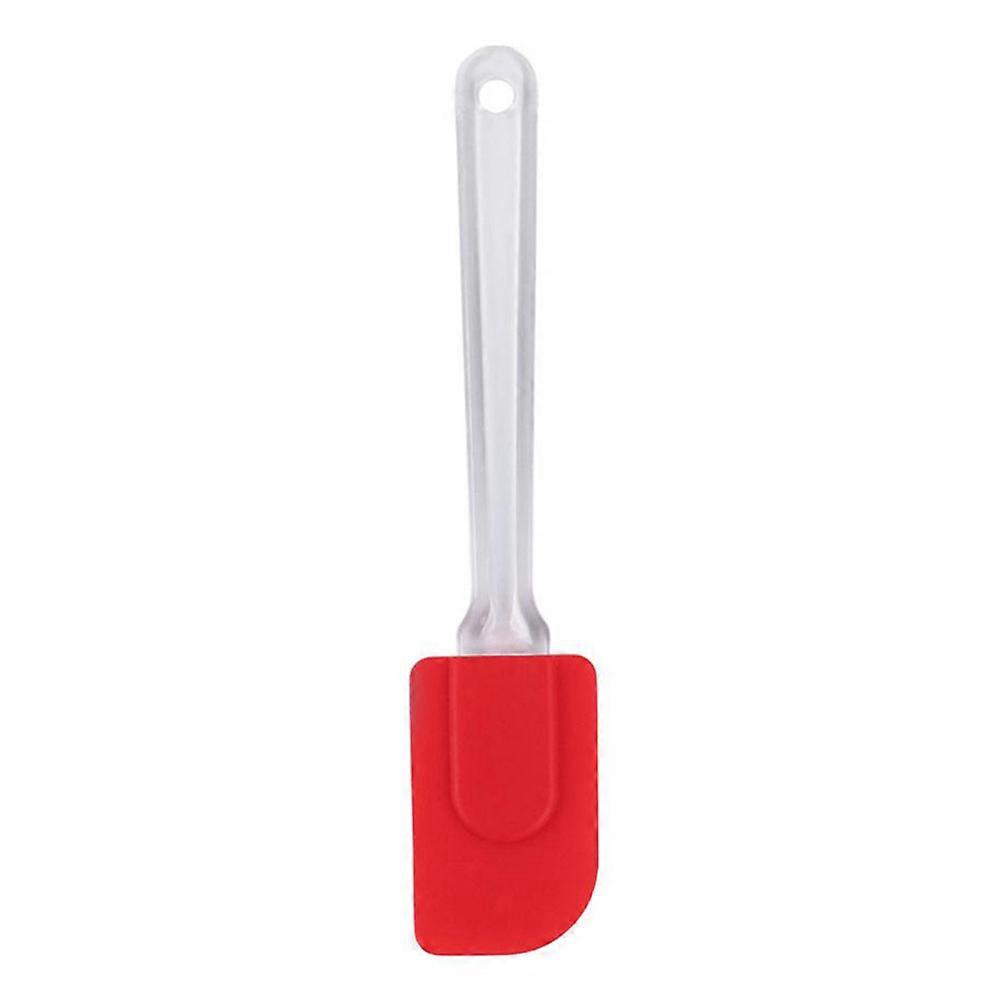 Long Handle Silicone Scraper for Butter Cake Cooking Tool Kitchenware(Red)