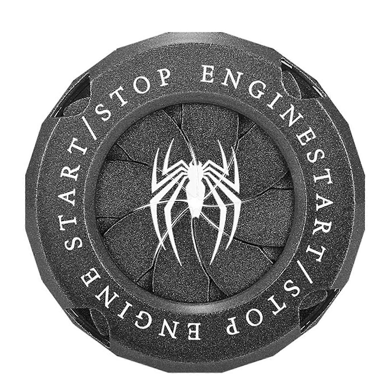 Engine Car Key Systems Key blade Start Stop Switch Button Cover Decorative Cap Auto Accessories Alloy Button Cover  Interior -Styling 2022