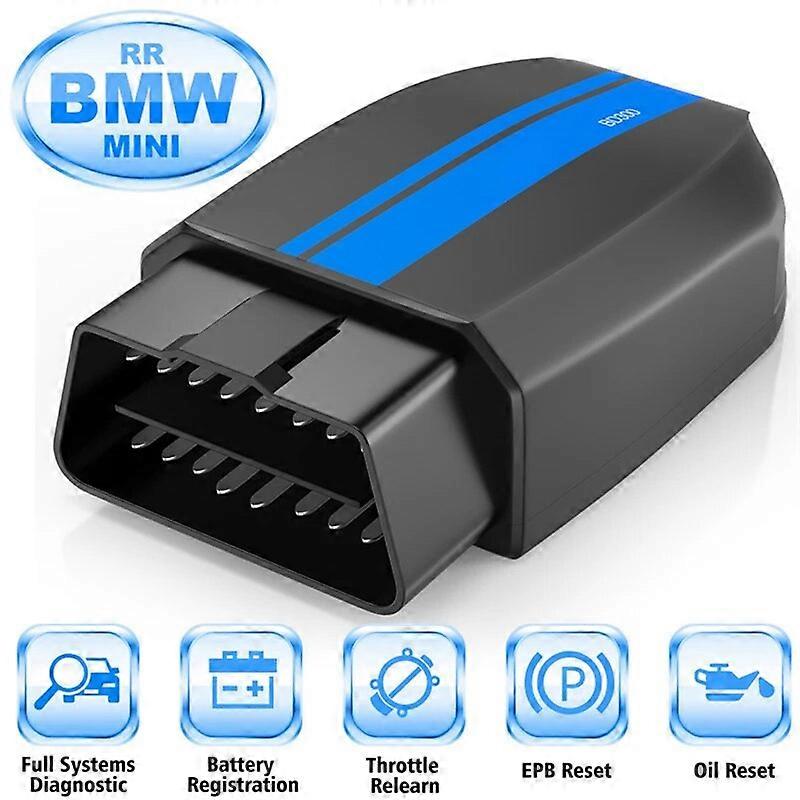 BD300 OBD2 Scanner Full System Car Diagnostic Tools Injector Coding SRS ABS SAS Reset OBD2 Automotive Scanner for BWM e39 UNKU62725