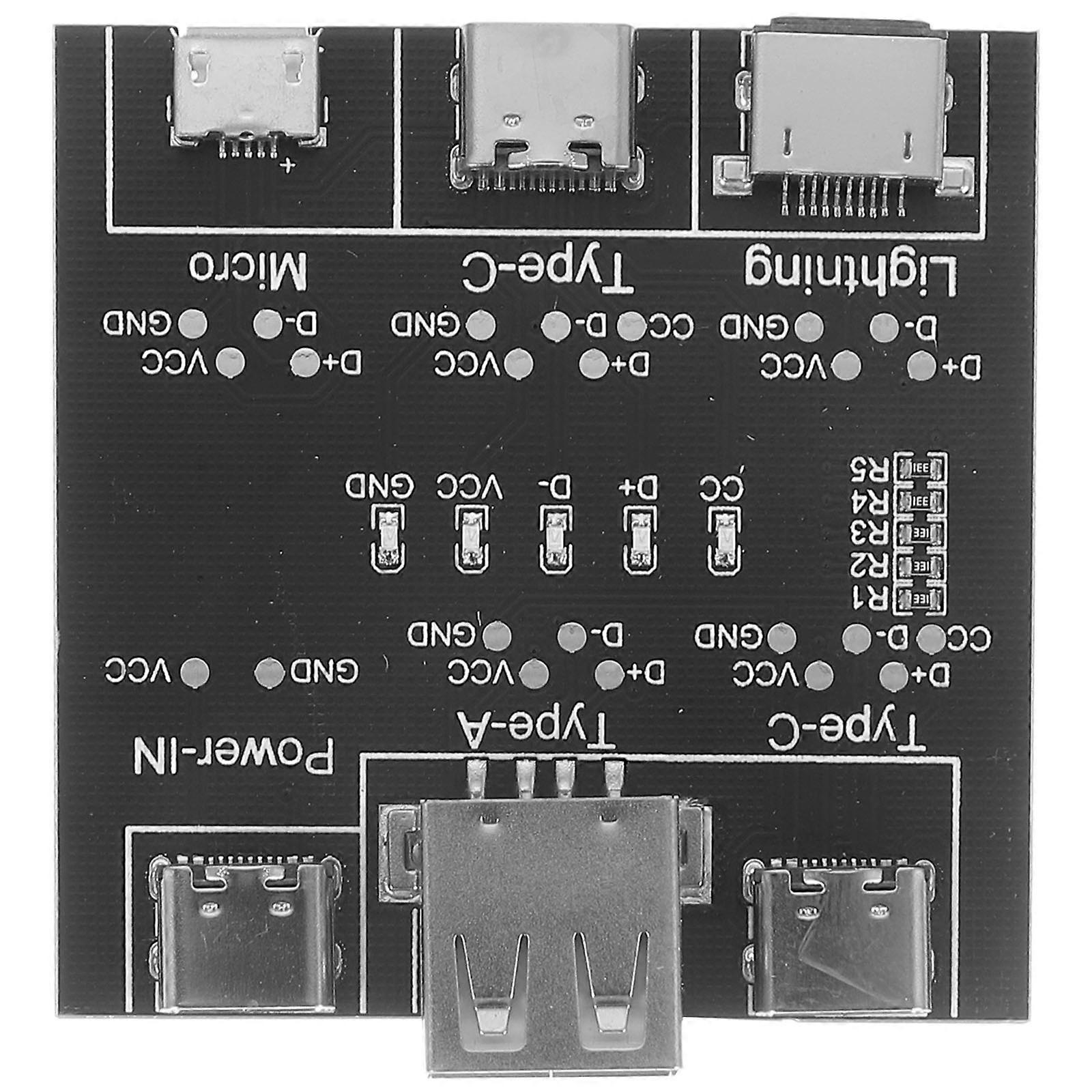 USB-Kabel-Tester USB-C-Tester Drahttester Datendraht-Lade-Testkartenzubehör