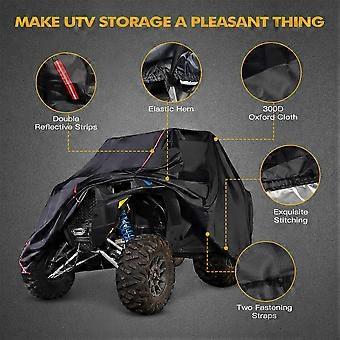 Polaris Ranger Xp 1000 Radio UTV Storage Cover For Polaris Ranger & RZR - Sun & Rain Protection, 210D Polyester Polaris Ranger Cover - Foto 14
