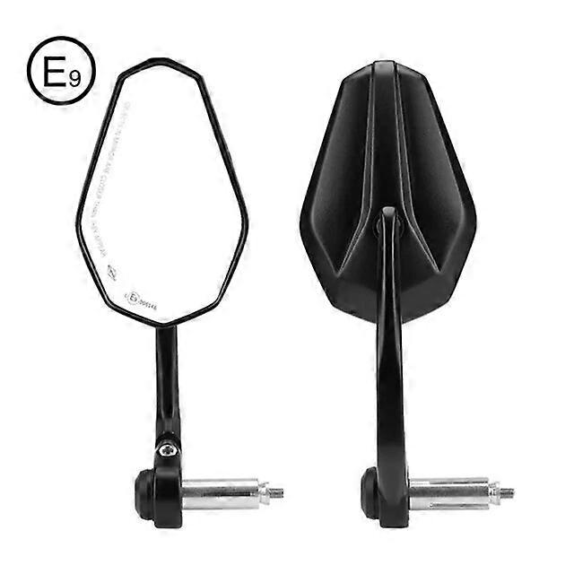 Motorcycle Bar End Mirror 7/8" 22mm Universal Motorcycle Handlebar Mirror For Kawasaki Z650 Z750 Z800 Z900 Side Rear View Mirror