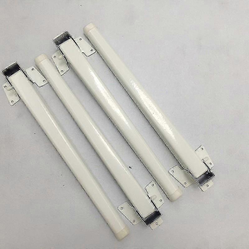 Enhance Your Furniture With White Folding Table Legs , Set Of 4 Sturdy Metal Legs For Versatile Use