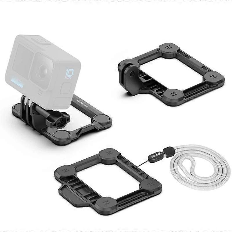 Ulanzi Gp-16 Magnetic Action Camera Mount 3 In 1 Action Camera Quick Release Quick Ket For Gopro 10 9 8 Adapter