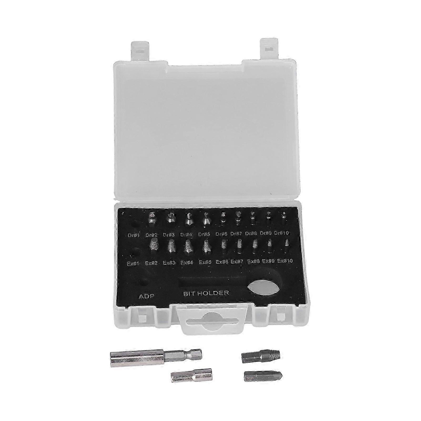 Damaged Screw Extractor High Speed Steel Broken Bolt Removing Tool for Home Use Car_Sep