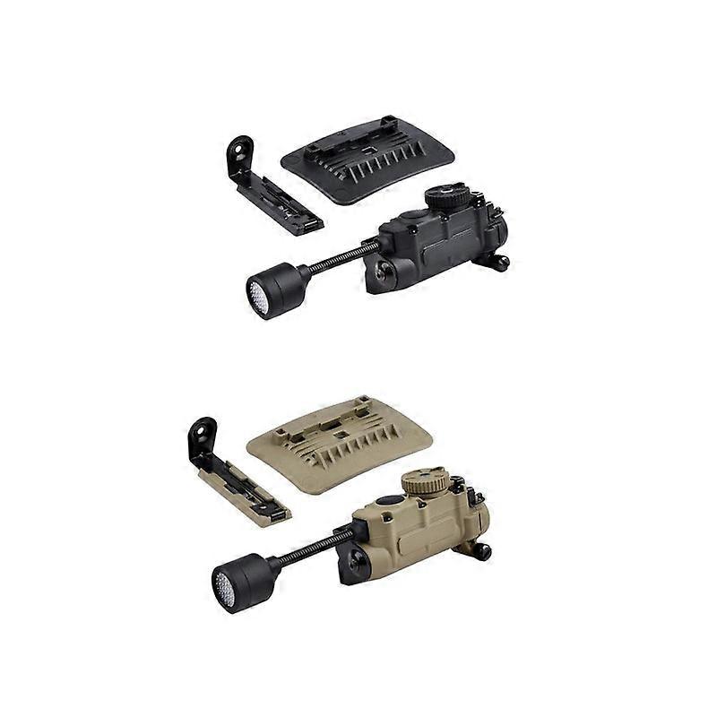 Bendable Strobe Light Accessories Tool Multiple Lighting Modes Outdoor Portable Helmet Mount Flashlight