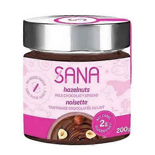 Pamecare Sana Pâte à tartiner aux noisettes Lait chocolaté, 200 grammes
