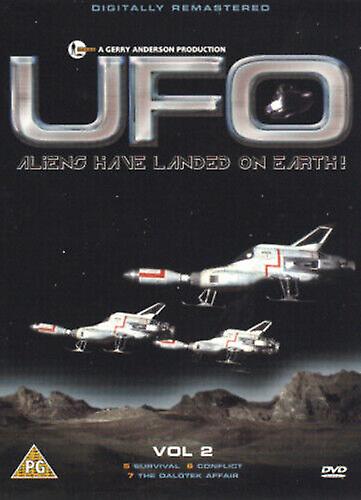 UFO Episodes 5-7 DVD (2002) Ed Bishop Lane (DIR) cert PG - Region 2