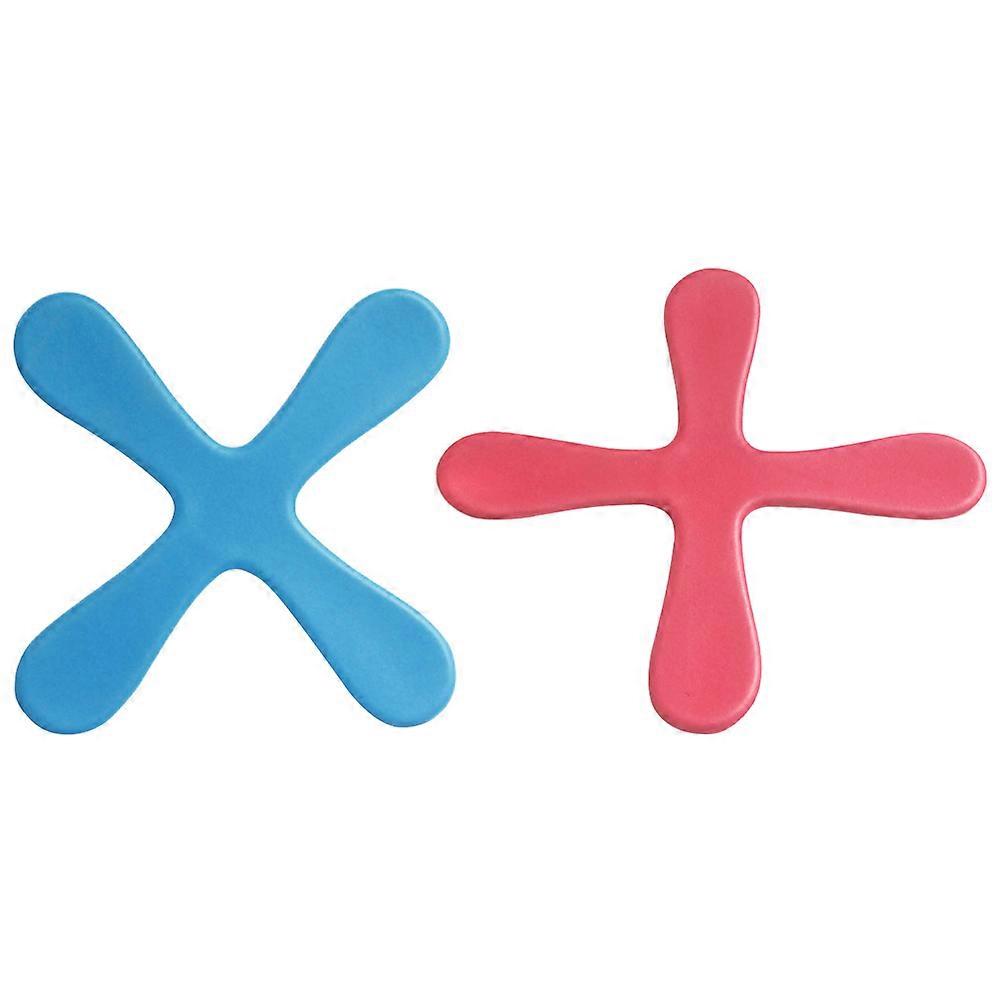 2pcs קצף יצירתי צעצועי בומרנג לזרוק ולתפוס דיסק מעופף playthings