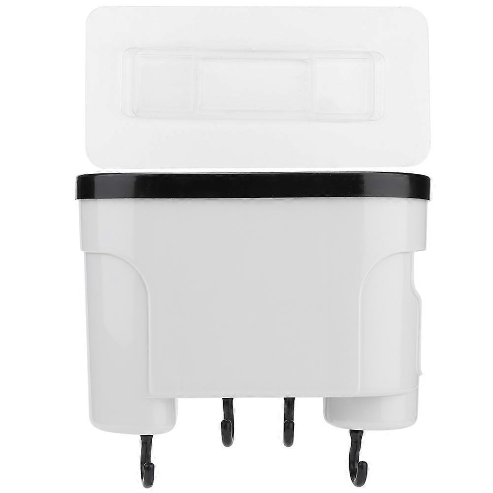 Household Plastic Kitchen Spoon Chopsticks Fork Knife Draining Storage Rack Tool Holder Gray