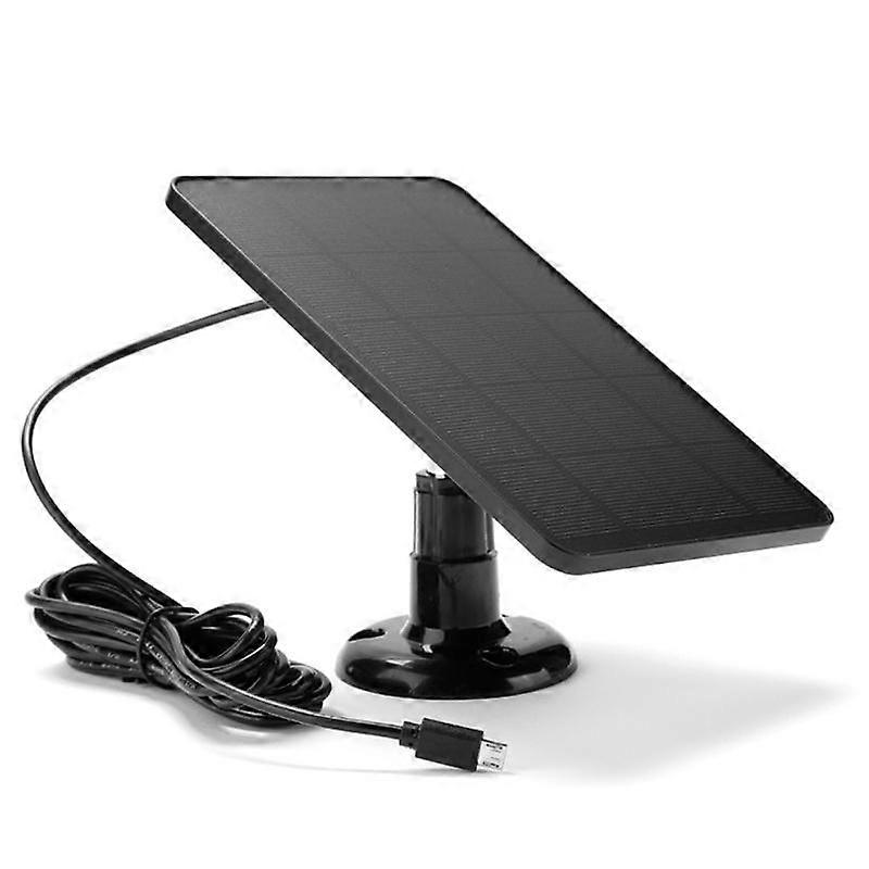4W 5V Solar Cells Charger USB Charging Portable Solar Panels for Security Camera/Small System