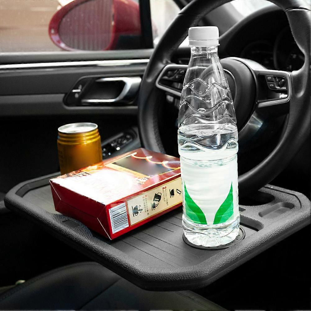 Steering Wheel Drink Coffee Food Holder Tray Universal Car Laptop Stand Multipurpose for Eating Working Interior Accessories JOHX