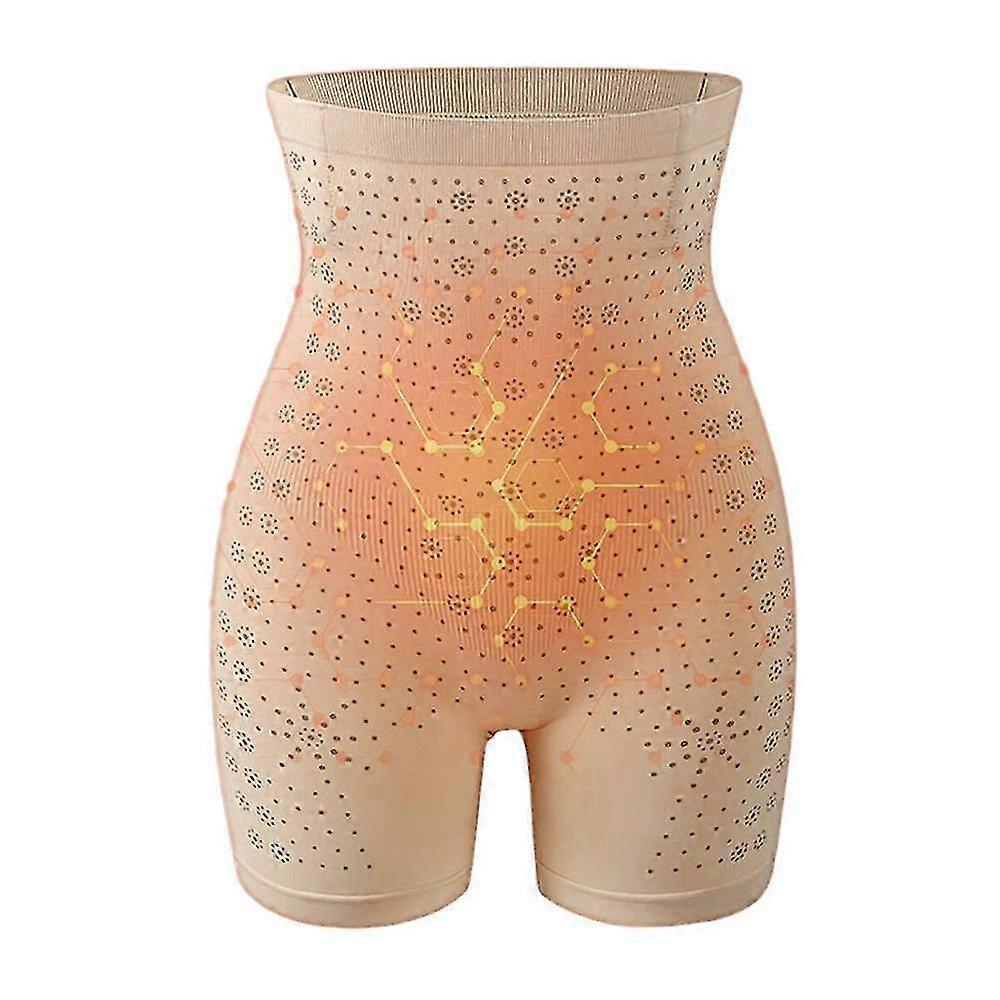 Nők Hölgyek Magas Derekú Haskontroll Rövidnadrág Karcsúsító Testformáló Fehérnemű Formaruha