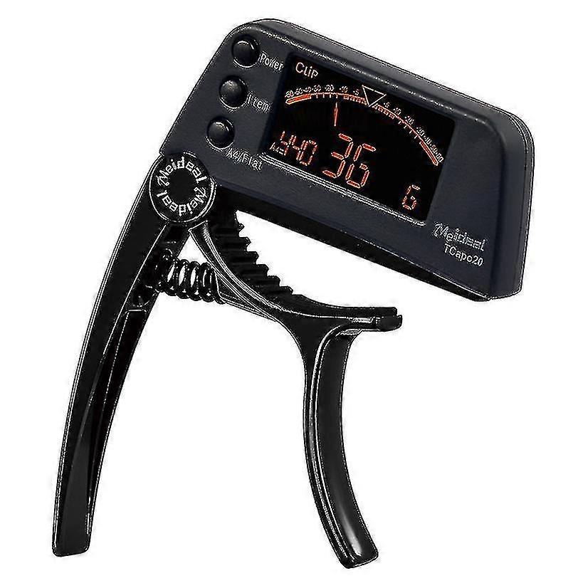Acoustic Guitar Tuner Capo Quick Change Key 2 In 1 Parts