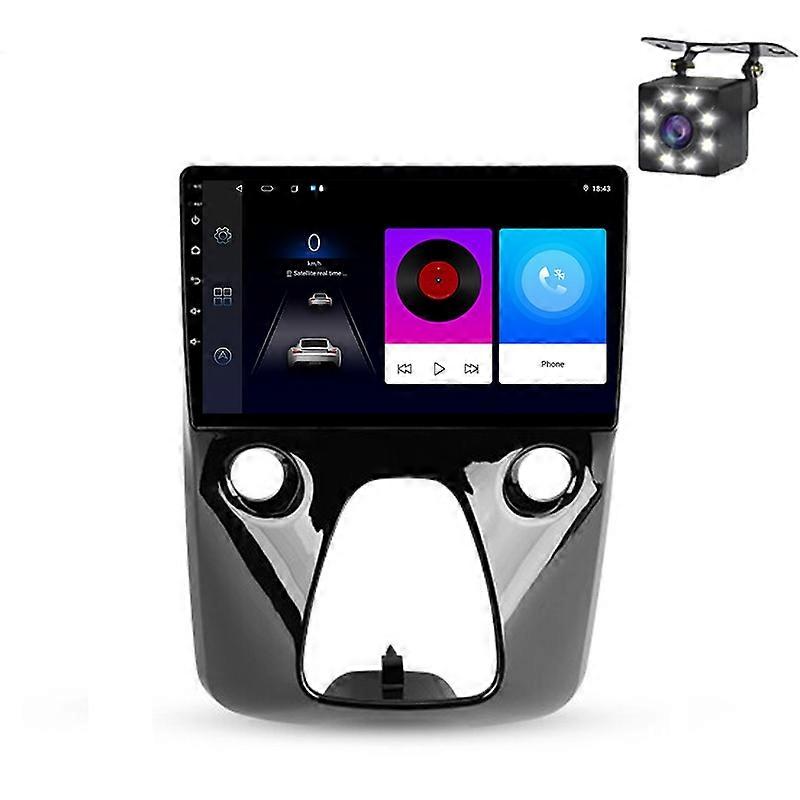 Car Radio For Peugeot 108 Toyota Aygo B40 2014-2021 Video Player Carplay Navigation GPS