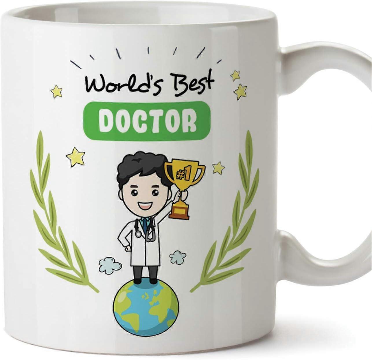 ドクターオリジナルマグカップ 世界最高のドクター 11オンスセラミック