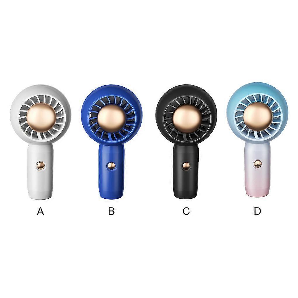 Outdoor Handheld Mini Fan Low Noise Strong Power Wind Fan with 3 Gears for Office School Class Meeting