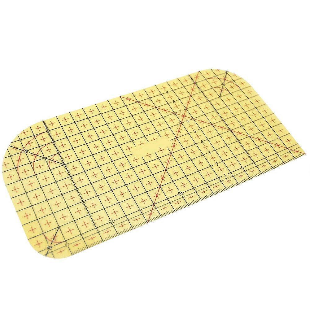 Hot Ironing Ruler Patch Tailor Craft DIY Sewing Supplies Measuring Handmade Tool
