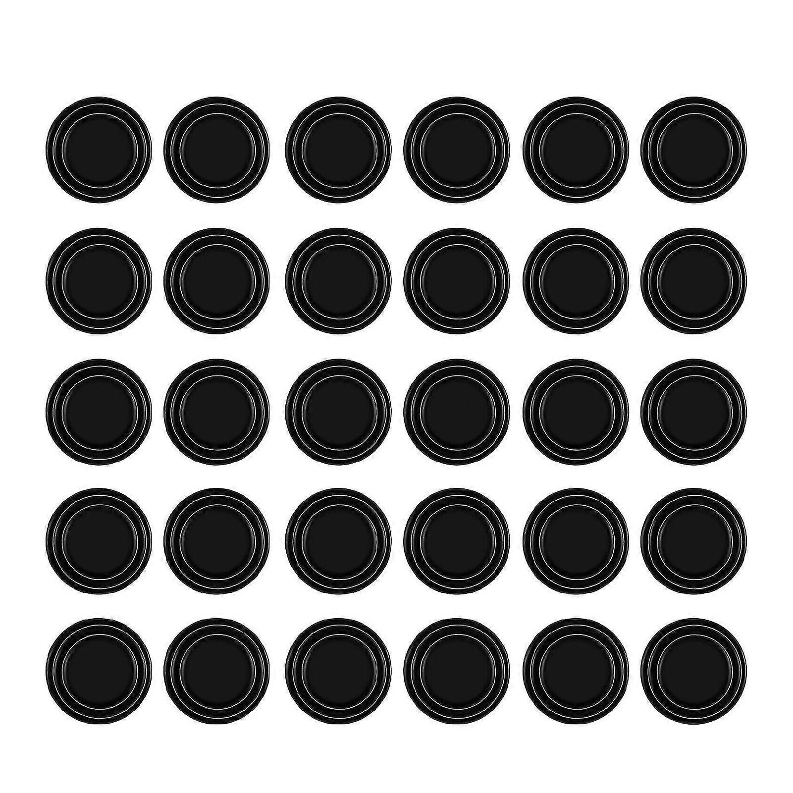 30pcs Car Door Anti Shock Silicone Pad Lightweight And Easy To Install Pad For Multi-position Of The Whole Vehicle