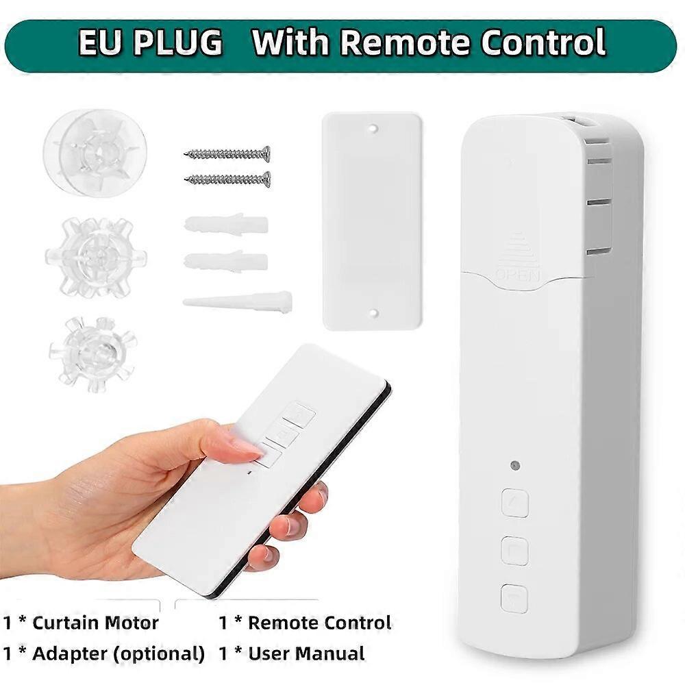 Tuya WIFI M515EGWT Intelligent Pull Bead Curtain Motor Intelligent Electric Curtain Motors Mobile APP Control Remote Control