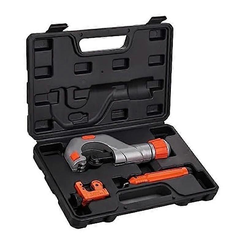 Conjunto de cortadores de tubos para serviço pesado com 3 peças, diâmetro externo de 3/16-2 polegadas, diâmetro externo de 1/8-7/8 polegadas para cobre e alumínio