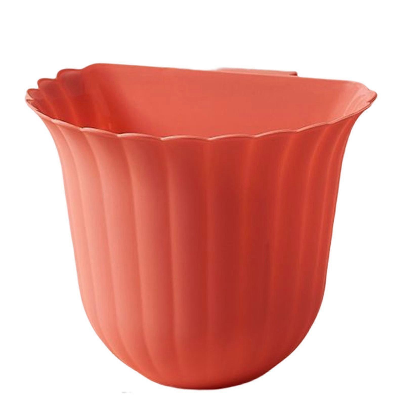 Hanging Trash Can For Cabinet Door Saving Space Easy To Reach Recycle Bin