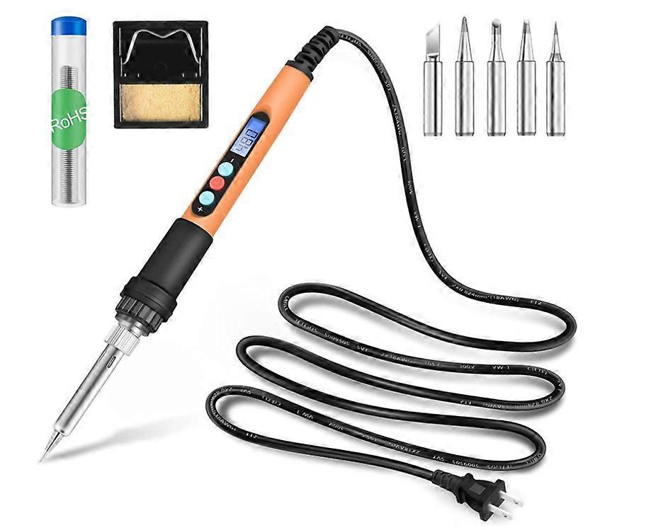 90W soldering iron, adjustable constant temperature soldering iron, digital display soldering iron set