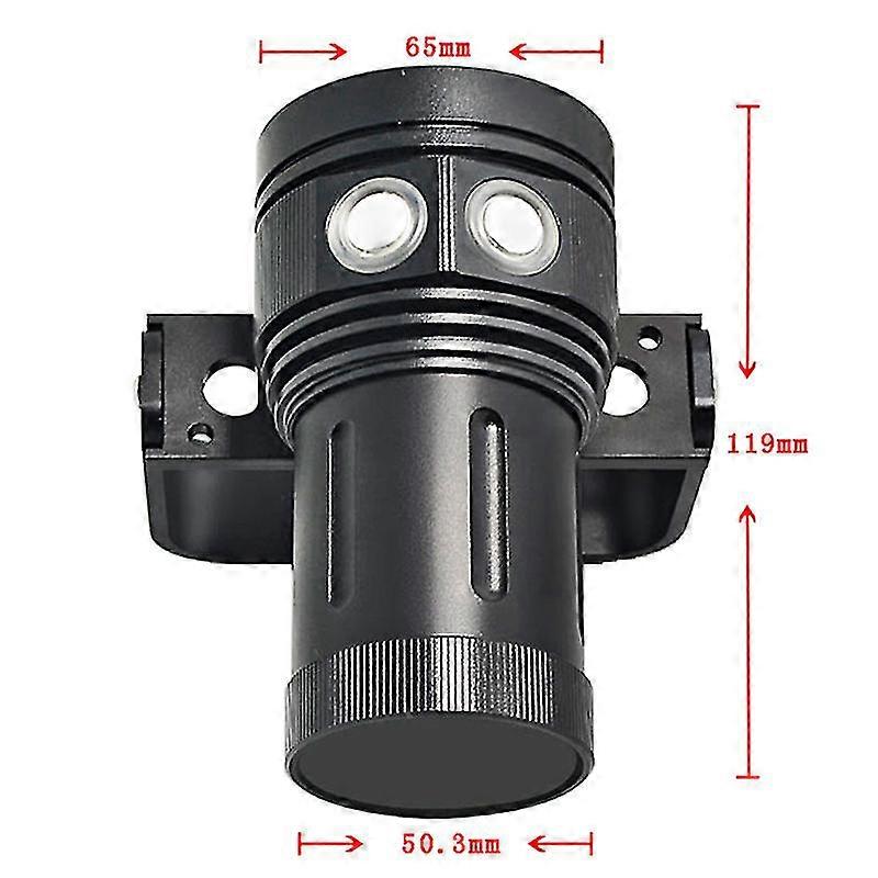 Scuba Diving Underwater 100m -l2 Led Video Camera Photography Light Torch Flashlight A15