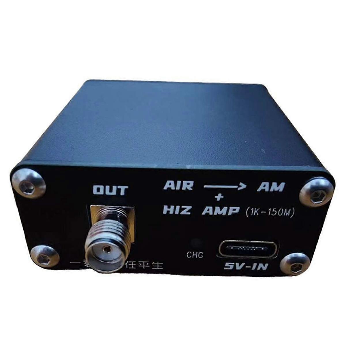 118MHz -138MHz Aviation Band AIR Frequency Converter to Shortwave HF Band + High Resistance Amplifi