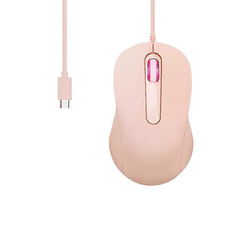 Type C Mouse Ergonomic USB C Mice 3 Buttons 1000DPI, Gaming and Office Use